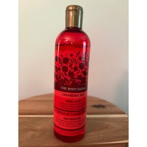 The Body Shop 13.5 fl oz Cranberry Joy Bubble Bath Retired New